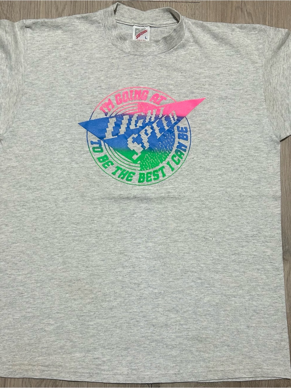 Rare vintage 80βs anti drug campaign single stitched Graphic tee size L